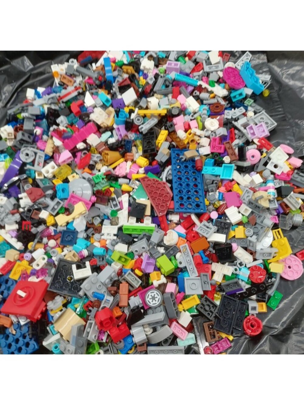 Assorted Kids Building Toy Bricks - Multi-Color Mix